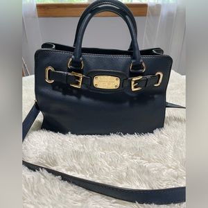 Navy Blue Michael Kors Purse
